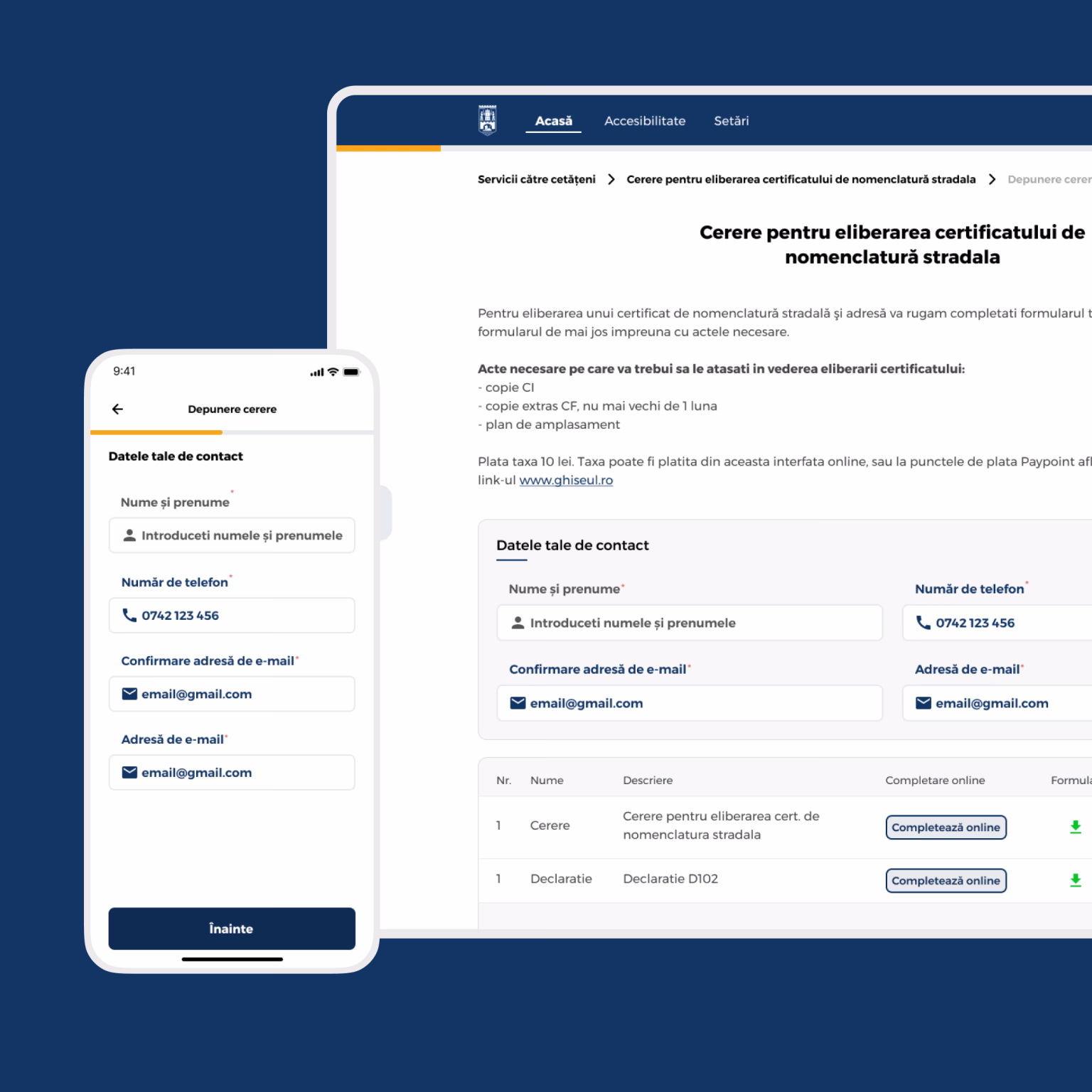 Document management system for local council UX/UI by AK Visuals
